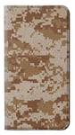 Desert Digital Camo Camouflage PU Leather Flip Case Cover For Samsung Galaxy S10e
