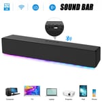 TV Home Theater Soundbar Bluetooth Sound Bar Speaker System Subwoofer USB