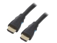 Cable HDMI 1.4 prise male des deux cotes 4K 3D UHD 5m - Noir