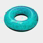 Bestway Badring Hydro Force Breeze Rider, Ø1.19 meter, turkos/svart + lagningslapp