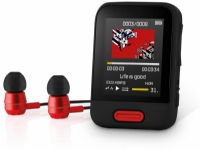 Sencor MP3 MP4-spelare SFP 7716RD 16GB Bluetooth display 1,8 tum