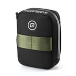 Rockbros Mini Sadelväska med CO2-patronhållare - Svart/Grön