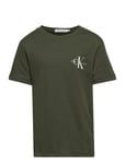 Chest Monogram Top *Villkorat Erbjudande T-shirts Short-sleeved Calvin Klein