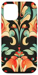 Coque pour iPhone 15 Pro Motif Cherokee Art Nouveau Design amérindien