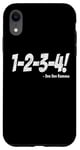 iPhone XR 1-2-3-4! Punk Rock Countdown Tempo Funny Case