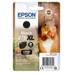 Epson Squirrel Singlepack Black 378XL Claria Photo HD Ink. Cartridge 
