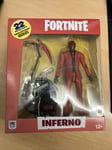 McFarlane Toys Fortnite Action Figure Inferno 7" New 22 Moving parts Epic Games