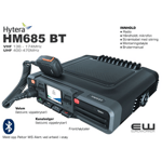 Hytera HM685 BT - Stasjonær radio med bluetooth (UHF, VHF, DMR, Analog)