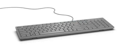 Dell MULTIMEDIA KEYBOARD-KB216 - UK GREY :: 580-ADHL  (Keyboards > Keyboards)