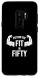 Coque pour Galaxy S9+ Fun Putting the Fit in Fifty 50th Birthday 1974 Workout Desi