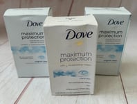 Dove Maximum Protection Original Clean Anti-Perspirant Stick, 3x 45ml