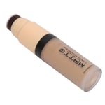 (05)Matte Liquid Foundation With Brush Full Coverage Oil Control Long Last XAT