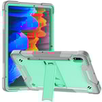 Samsung Galaxy Tab S8 Kickstand Skal - Grå och Mint