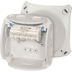 Hensel DK 0202 G Kopplingsdosa med plint, 2,5 mm 93 x 93 mm