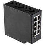 Rs Pro - Switch Ethernet 8 Ports RJ45, 10/100Mbit/s, montage Rail din ( Prix pour 1 )
