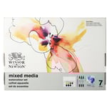 Winsor &amp; Newton Mixed Media Watercolour 7-set