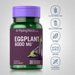 PIPING ROCK Eggplant Extract, 6000 mg, 30 Quick Release Capsules, Months Supply