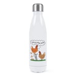 You're No Spring Chicken Double Wall Water Bottle Funny Thermal Joke Animal