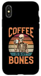 iPhone X/XS Retro Coffee Brewer Skeleton Case
