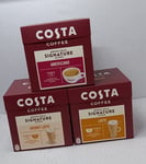 Costa NESCAFE ® Dolce Gusto ® Compatible Latte, Skinny Latte, Americano Coffee Pods Pack of Three (1 Latte, 1 Skinny Latte And 1 Americano ) Coffee Pods - Total 48 Pods, 32 Servings.