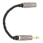3.5 Male To 2.5 Female Adapter Silver Plated Copper Headphone Jack Conversi BGS