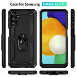 samsung galaxy a13 5g rugged case with metal ring holder