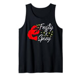 Feisty And Spicy Crawfish Funny Boil Cajun Crawfish Festival Tank Top