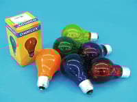 OMNILUX A19 230V/40W E-27 orange, Omnilux A19 230V / 40W E-27 Orange