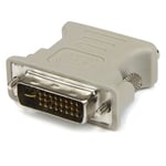 StarTech.com Adaptateur DVI-I vers VGA HD15 - Mâle / Femelle - Paquet de 10 - Beige (DVIVGAMF10PK)