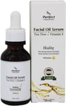 Purifect Tea Tree Facial Oil Serum with Vitamin E Oil, Purifying and Non-Drying