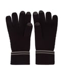 Fred Perry Mens Twin Tipped Gloves - Black - One Size