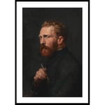 Gallerix Poster Portrait Of Vincent Van Gogh By John Peter Russell 21x30 5077-21x30