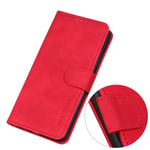 BeyondTop Case for Nokia 8.3 5G Leather Wallet Case Protector Flip Cover with Kickstand Card Holder Card Slots Red PU Leather for Nokia 8.3 5G-Red