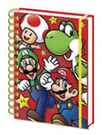 Notebook Super Mario Friends Toys Creativity Drawing & Crafts Drawing Calendars & Notebooks Multi/patterned Super Mario
