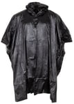 Max-Fuchs Svart regnponcho i vinyl