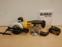 DeWalt DCS571 18v XR 115mm Compact Circular Saw Bare Unit + DCB182 4AH Battery