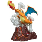 Pokémon PKW3173 - Statue de Luxe Dracaufeu - Figurine Officielle à Collectionner