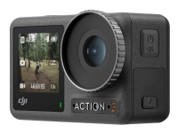 DJI Osmo Action 3 - Aktionkamera - 4 K / 120 fps - Wi-Fi, Bluetooth - undervatten upp till 16 m