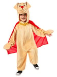 Rubie's 7030473T4T Dc League of Super-pets Costume Krypto pour tout-petit, garçons, filles, beige, rouge, âge 3-4 ans