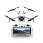 DJI Mini 3 (DJI RC) - Mini drone caméra léger et pliable avec vidéo 4K HDR, temps de vol de 38 minutes, Prise verticale réelle et fonctions intelligentes, C0