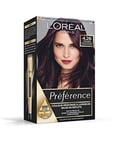 L'Oréal Paris Préférence Coloration Permanente Cheveux, Nuance : Toscane (4.26), Violine Intense