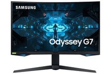 Samsung Odyssey C27G75TQSP 68,6 cm (27") 2560 x 1440 piksler Wide Quad HD QLED Sort