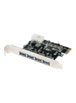 USB 3.0 4-Port PCI Express Card