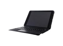 OtterBox UnlimitED Keyboard Folio For iPad (7,8,9gen) Clear/Black