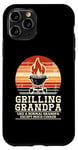 Coque pour iPhone 11 Pro Papy Grillades Viande Barbecue Grill Cuisinier Barbecue