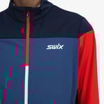 Swix Cross Jacket M Längdskidjacka Lake Blue, XXL