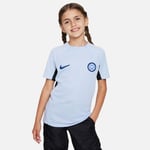 Nike Inter Tränings T-Shirt Dri-FIT Strike - Blå/Svart/Blå Barn kids DX3078-548