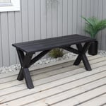 Skånska Möbelhuset Scottsdale sittbänk 100 cm - Svart