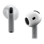 För AirPods 4 hörsnäckor Anti-slip silikonhölje Hörselkåpor Öronsnäckor - Transparent Transparent