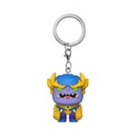 Funko POP! Keychain: Monster Hunters - Thanos - Marvel Comics Novelty Keyring - Collectable Mini Figure - Stocking Filler - Gift Idea - Official Merchandise - Comic Books Fans - Backpack Decor